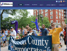 Tablet Screenshot of jcdems.org